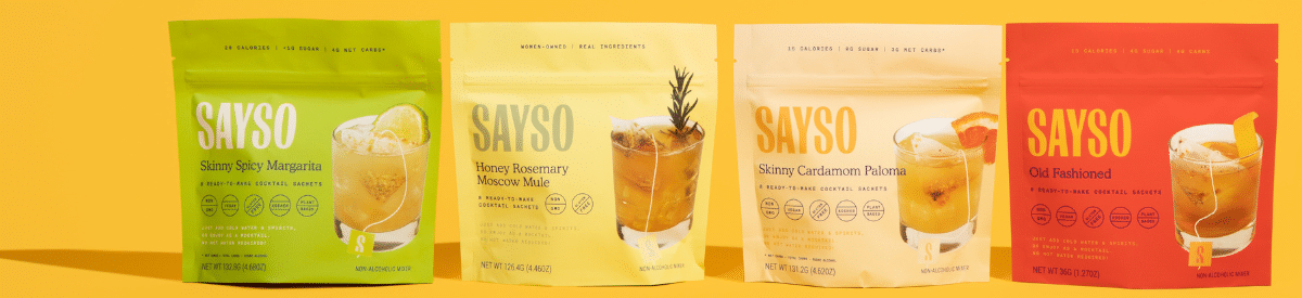Sayso product line