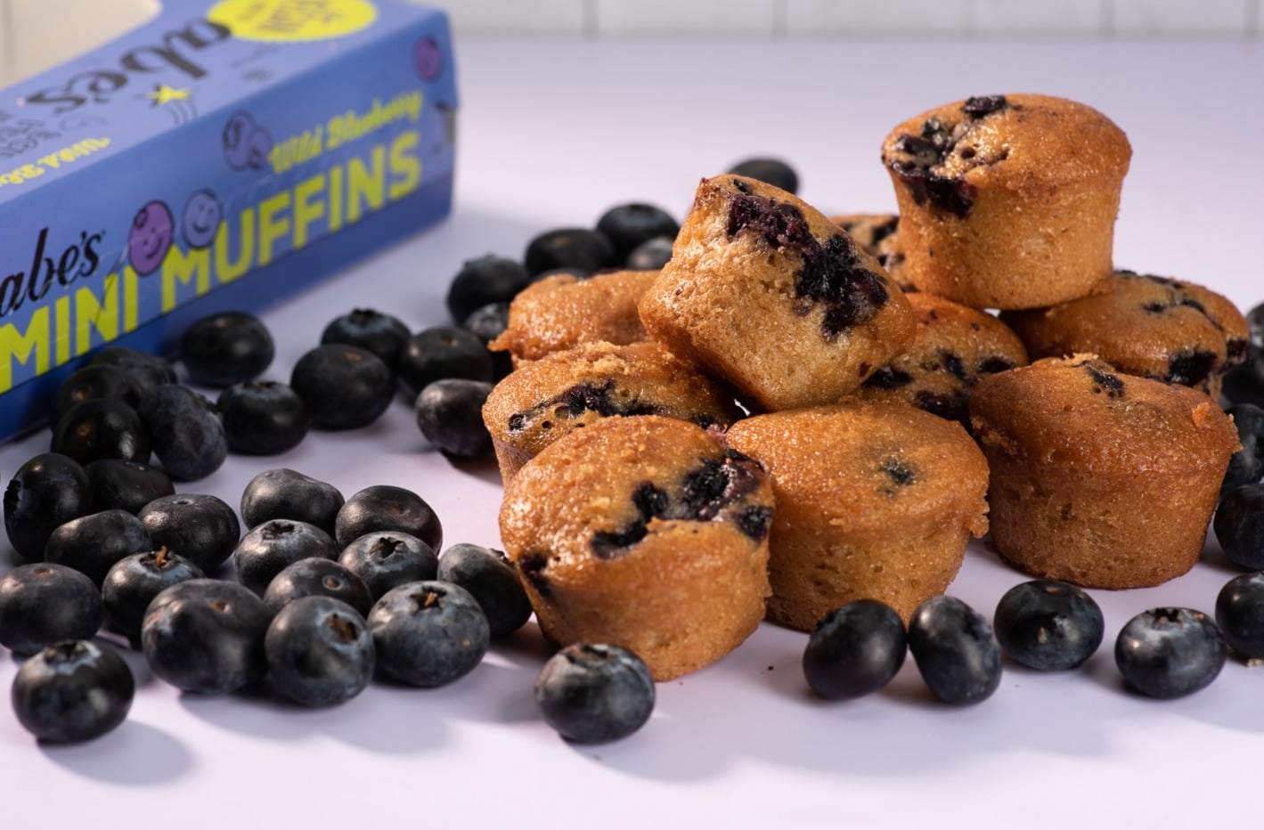 Abe's Muffins blueberry muffins