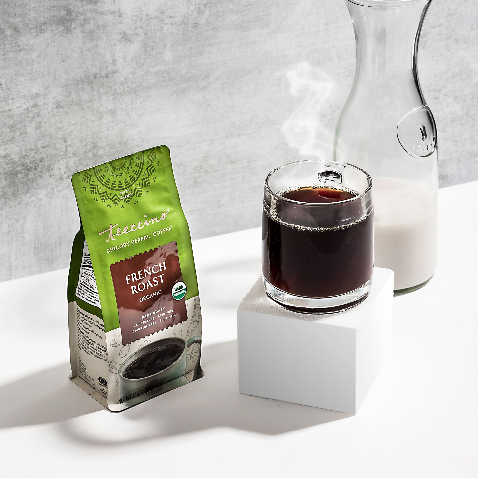Teeccino coffee black