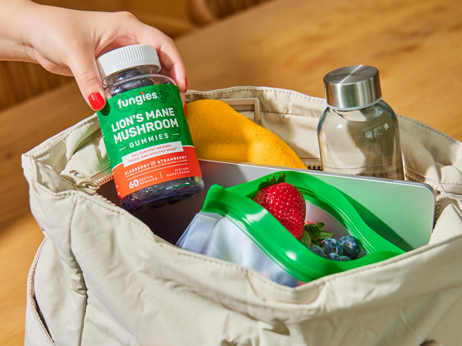 Fungies Lion's Mane mushroom gummies